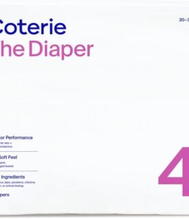 Coterie Size 4 Diapers, 25 CT